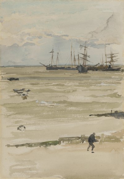 The Anchorage, 1883-84 by James Abbott McNeill Whistler
